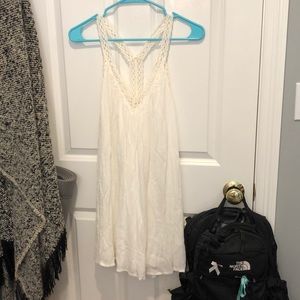 white dress